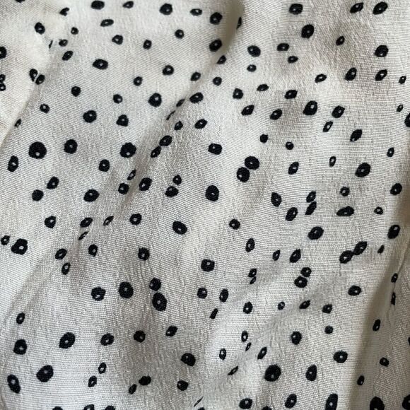 Leith White & Black Polka Dot Jumpsuit - Picture 7 of 7